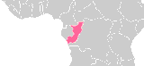 コンゴ共和国の位置