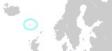 フェロー諸島の位置