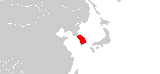 韓国の位置