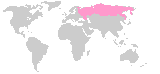 ロシア連邦の位置